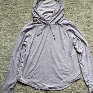 old navy active breathe-on lilac hoodie